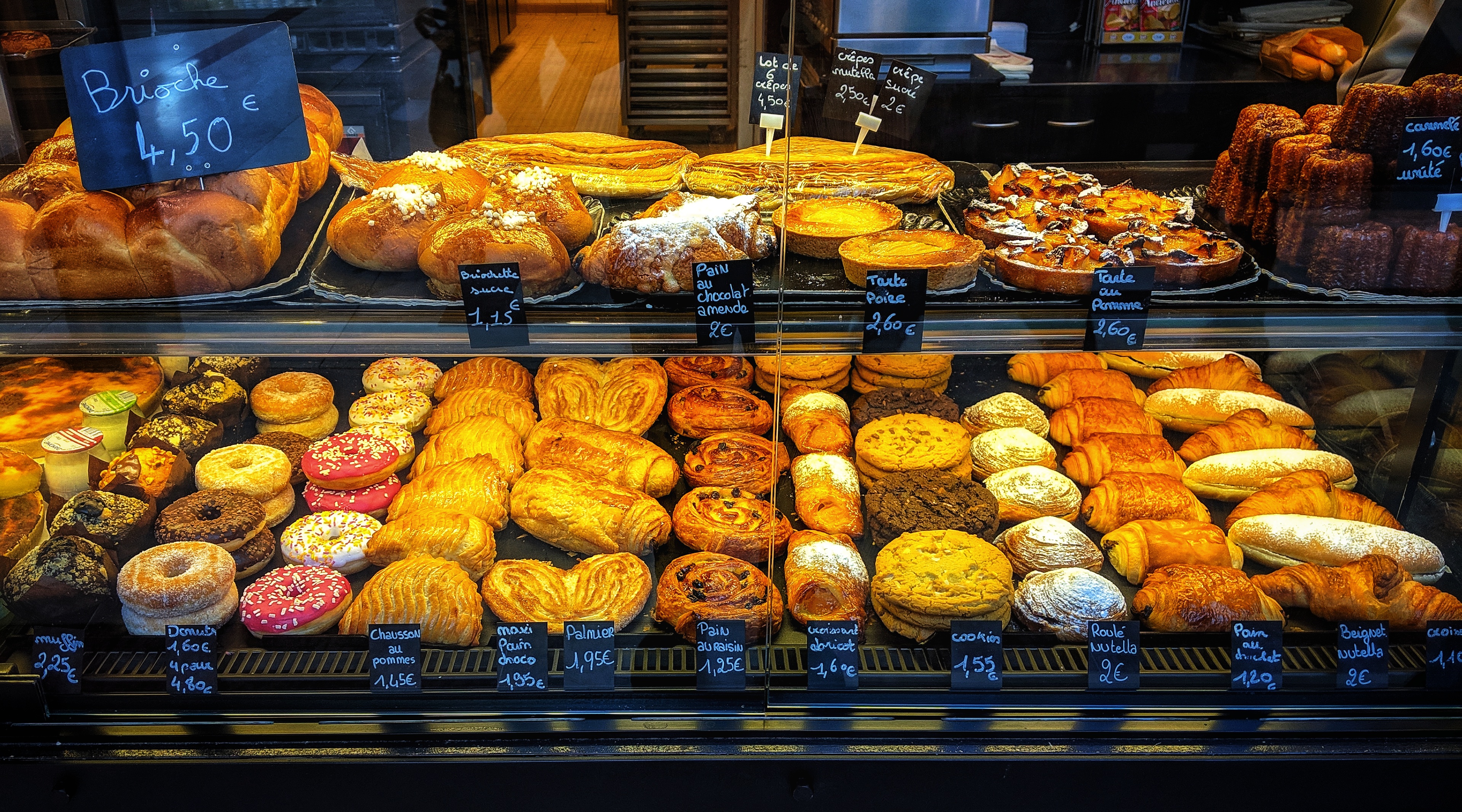 Freshly baked pastries and bakery favorites prepared for sharing